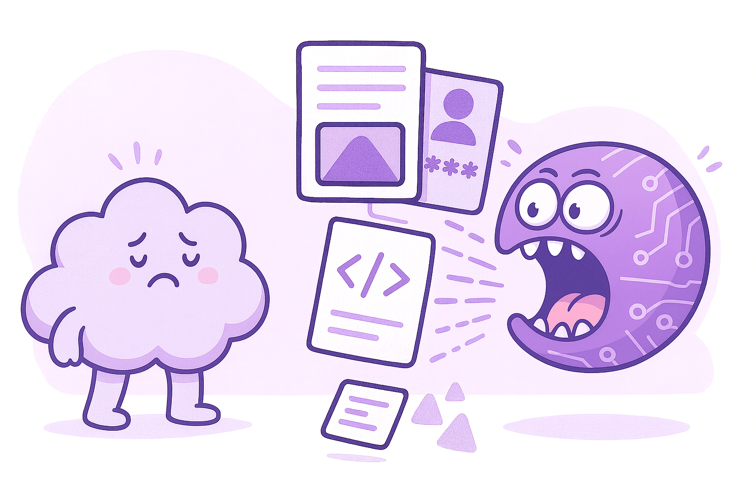 Data Leakage illustration